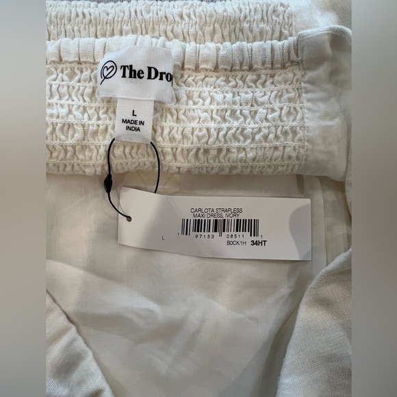 NWT The Drop linen maxi dress - Picture 4 of 4